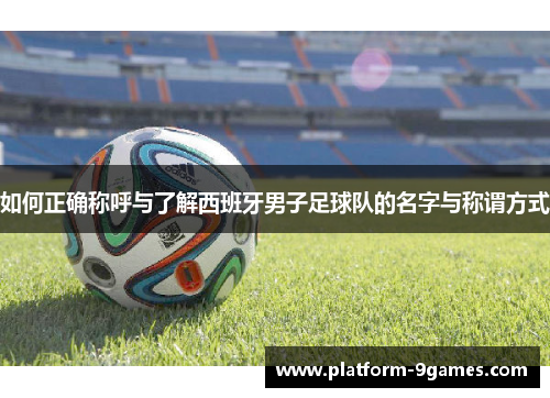 如何正确称呼与了解西班牙男子足球队的名字与称谓方式