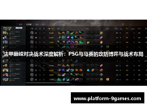 法甲巅峰对决战术深度解析：PSG与马赛的攻防博弈与战术布局